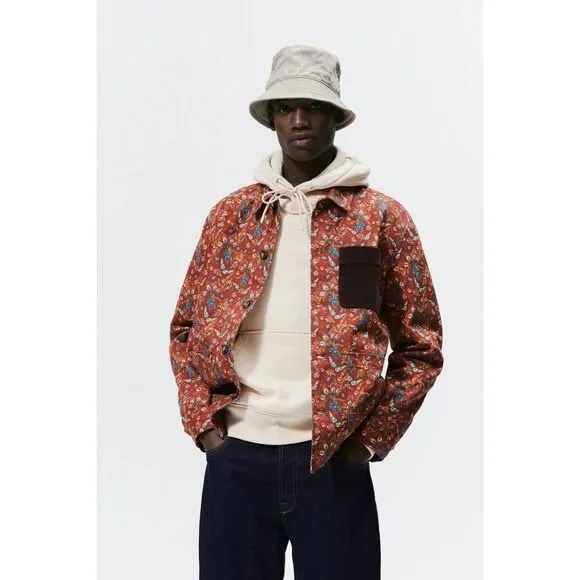 ★ZARA★ RETRO FOOTBALL JACKET RETRO FOOTBALL JACKET - Blue | ZARA Spain